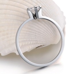 Betrouwbare Titanium Ring Voor Geliefden Met Strass