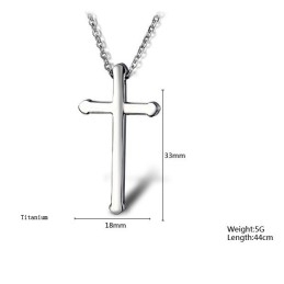 Goed Verkopende Titanium Kruisketting Over De Hele Wereld