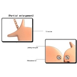 Goed Verkopende Titanium Ketting In Visvorm Over De Hele Wereld