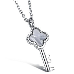 Hoogwaardige Damessleutel Titanium Ketting