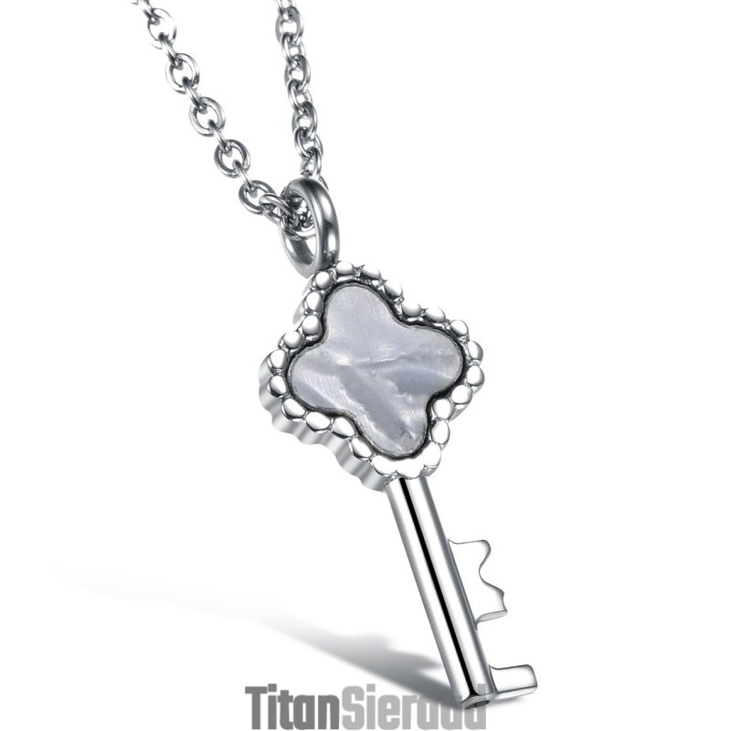 Hoogwaardige Damessleutel Titanium Ketting Hoogwaardige Damessleutel Titanium Ketting