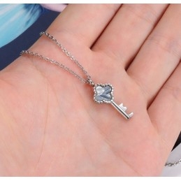 Hoogwaardige Damessleutel Titanium Ketting