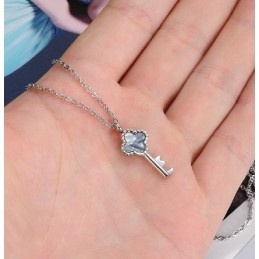 Hoogwaardige Damessleutel Titanium Ketting