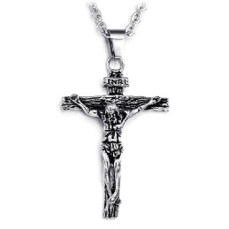 Eenvoudig Te Gebruiken Kruis Titanium Ketting
