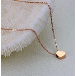 Wereldberoemde Titanium Ketting Met Hartjesmotief