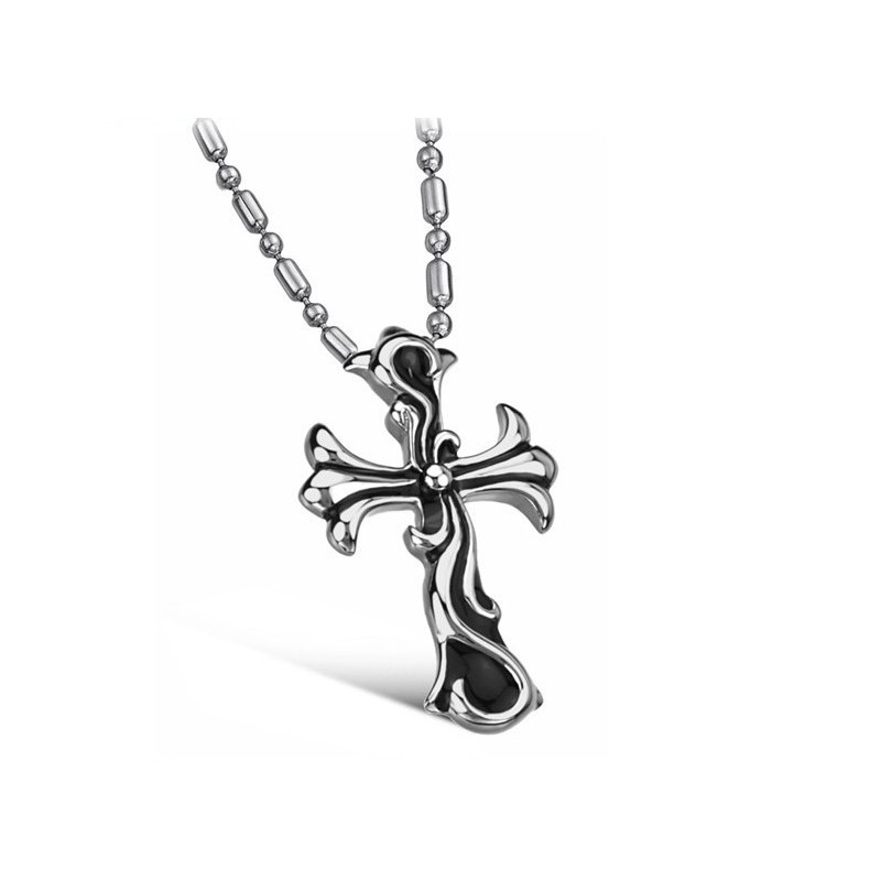 Hoogwaardige Mannelijke Kruis Titanium Ketting Hoogwaardige Mannelijke Kruis Titanium Ketting