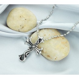 Hoogwaardige Mannelijke Kruis Titanium Ketting