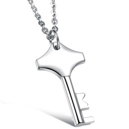 Titanium Ketting Met Sleutel Van Uitstekende Kwaliteit