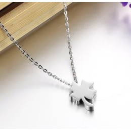 De Koningin Van De Kwaliteit, Vrouwelijke Klavervormige Titanium Ketting