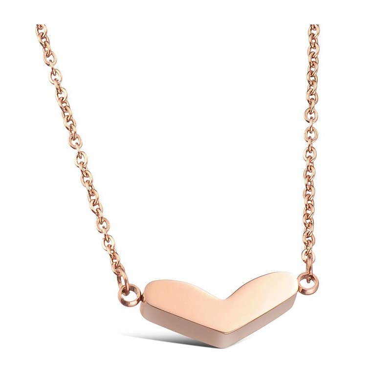 Betrouwbare Kwaliteit Sweetheart Titanium Ketting Betrouwbare Kwaliteit Sweetheart Titanium Ketting