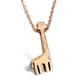 Duurzame, In Gebruik Zijnde, Girafvormige Titanium Ketting