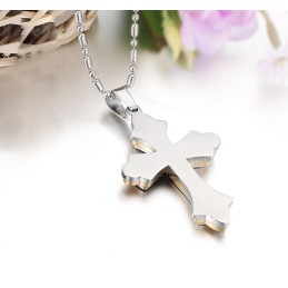Stabiele Kwaliteit Kruis Titanium Ketting