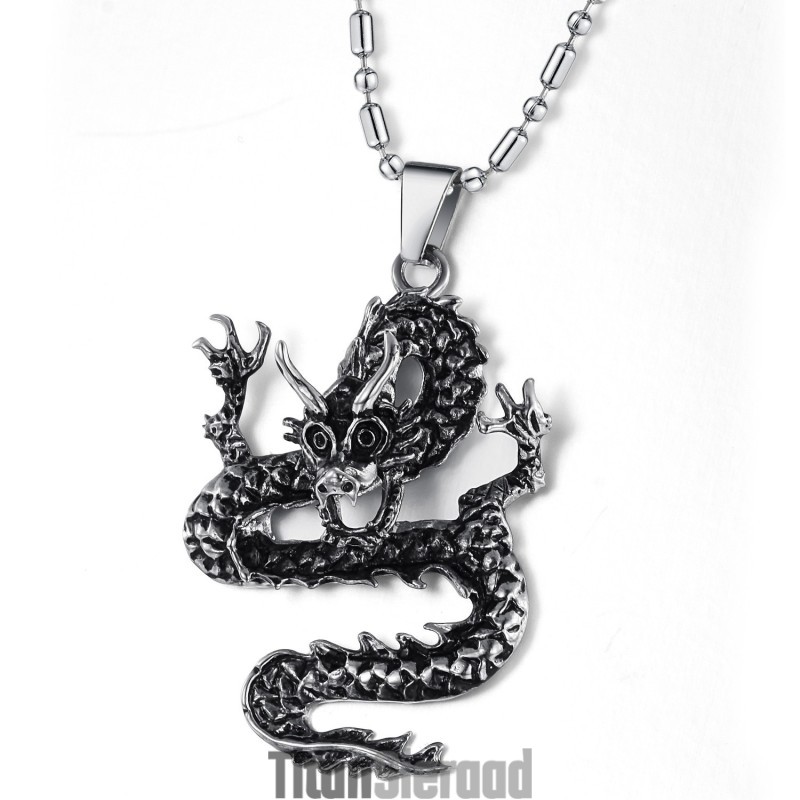 Hoogwaardige Mannelijke Kirin Titanium Ketting Hoogwaardige Mannelijke Kirin Titanium Ketting