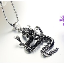 Hoogwaardige Mannelijke Kirin Titanium Ketting