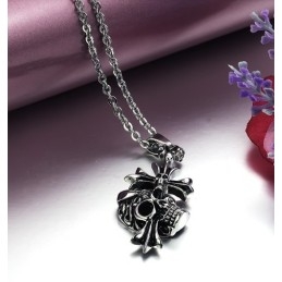 De Koning Van Hoeveelheid Mannelijke Kruis Titanium Ketting