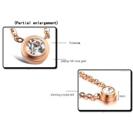 Gebruiksvriendelijke Vrouwelijke Titanium Ketting