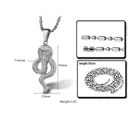 Compleet In Specificaties Cobra Titanium Ketting