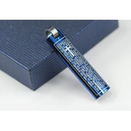 Prachtige Bijbelkruishanger En Titanium Ketting