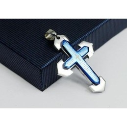 Bijbelkruis Titanium Hanger En Ketting
