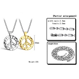 Klassieke Titanium Ketting Van Superieure Kwaliteit Voor Heren