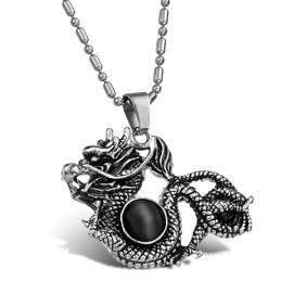 Bekend Om Zijn Hoogwaardige Titanium Herenketting Met Kralen