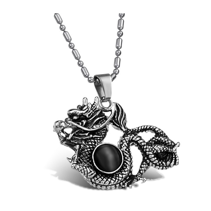 Bekend Om Zijn Hoogwaardige Titanium Herenketting Met Kralen Bekend Om Zijn Hoogwaardige Titanium Herenketting Met Kralen
