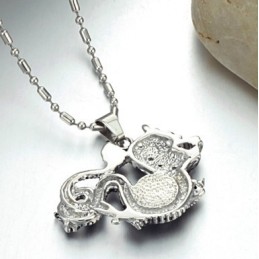Bekend Om Zijn Hoogwaardige Titanium Herenketting Met Kralen