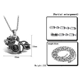 Bekend Om Zijn Hoogwaardige Titanium Herenketting Met Kralen