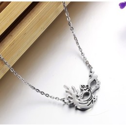 Betrouwbare Prestatie Vrouwelijke Titanium Ketting Met Onregelmatige Vorm