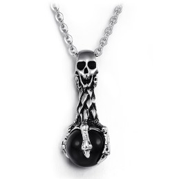 Kwaliteit En Kwantiteit Gegarandeerde Schedel Titanium Ketting