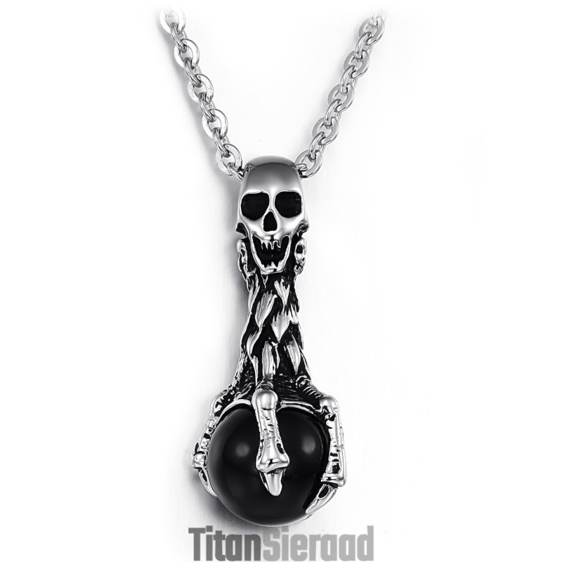 Kwaliteit En Kwantiteit Gegarandeerde Schedel Titanium Ketting Kwaliteit En Kwantiteit Gegarandeerde Schedel Titanium Ketting