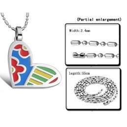 Betrouwbare Kwaliteit Vrouwelijke Sweetheart Titanium Ketting