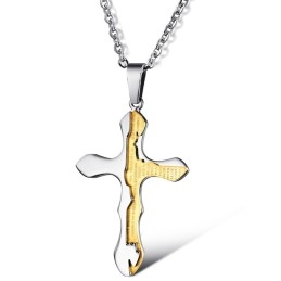 Hoogwaardige Kruistitanium Ketting