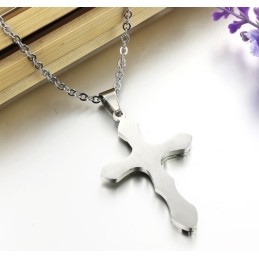 Eenvoudig Te Gebruiken Kruis Titanium Ketting
