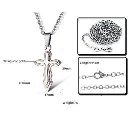 Goed Verkopende Titanium Kruisketting Over De Hele Wereld