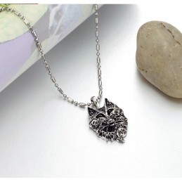 Compleet In Specificaties Mannelijke De Wolf Totem Titanium Ketting