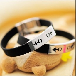 Symbool Titanium Armbanden Voor Mannen En Vrouwen Koppels