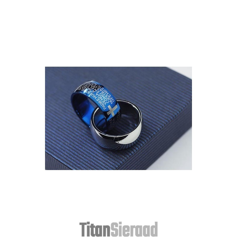 Supercoole Titanium Ringenhanger En Ketting Voor Heren