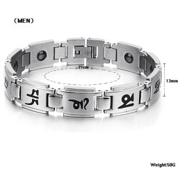 Duurzame Titanium Armband Voor Geliefden