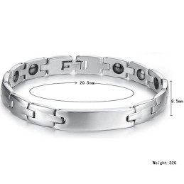 Breed Scala Aan Gezondheids-Titanium Armbanden Voor Geliefden