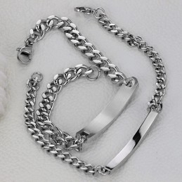 Eenvoudig Te Gebruiken, Modieuze Titanium Armband Voor Geliefden