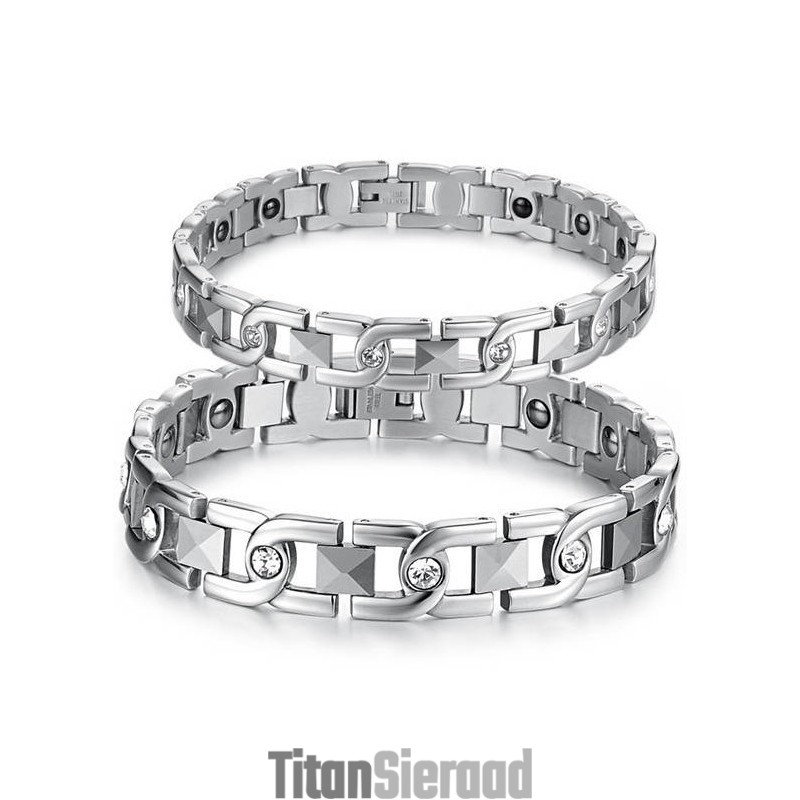Breed Scala Aan Antivermoeidheidsarmbanden Van Titanium Voor Geliefden Breed Scala Aan Antivermoeidheidsarmbanden Van Titanium Voor Geliefden