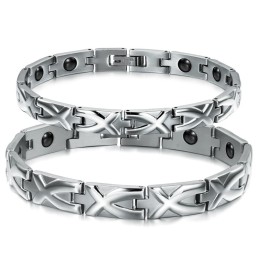 Betrouwbare Kwaliteit Anti-Vermoeidheid Titanium Armband Voor Geliefden