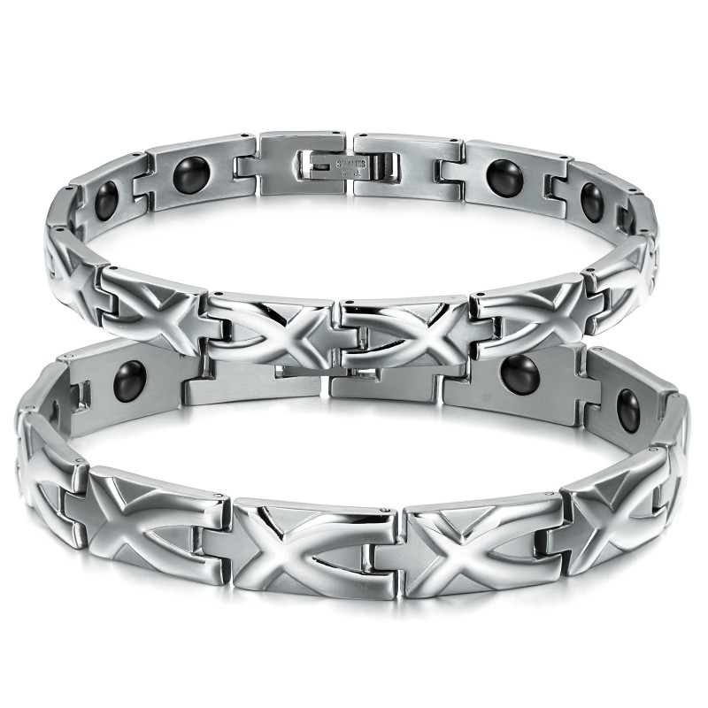 Betrouwbare Kwaliteit Anti-Vermoeidheid Titanium Armband Voor Geliefden