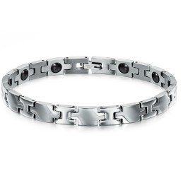 Uitstekende Kwaliteit Titanium Magneet Armband Voor Geliefden