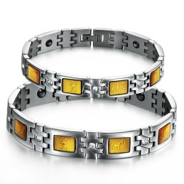 Betrouwbare Kwaliteit Titanium Magneet Armband Voor Geliefden