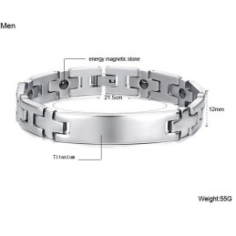 De King Of Quantity Antifatigue Titanium Armband Voor Geliefden