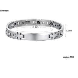 De King Of Quantity Antifatigue Titanium Armband Voor Geliefden