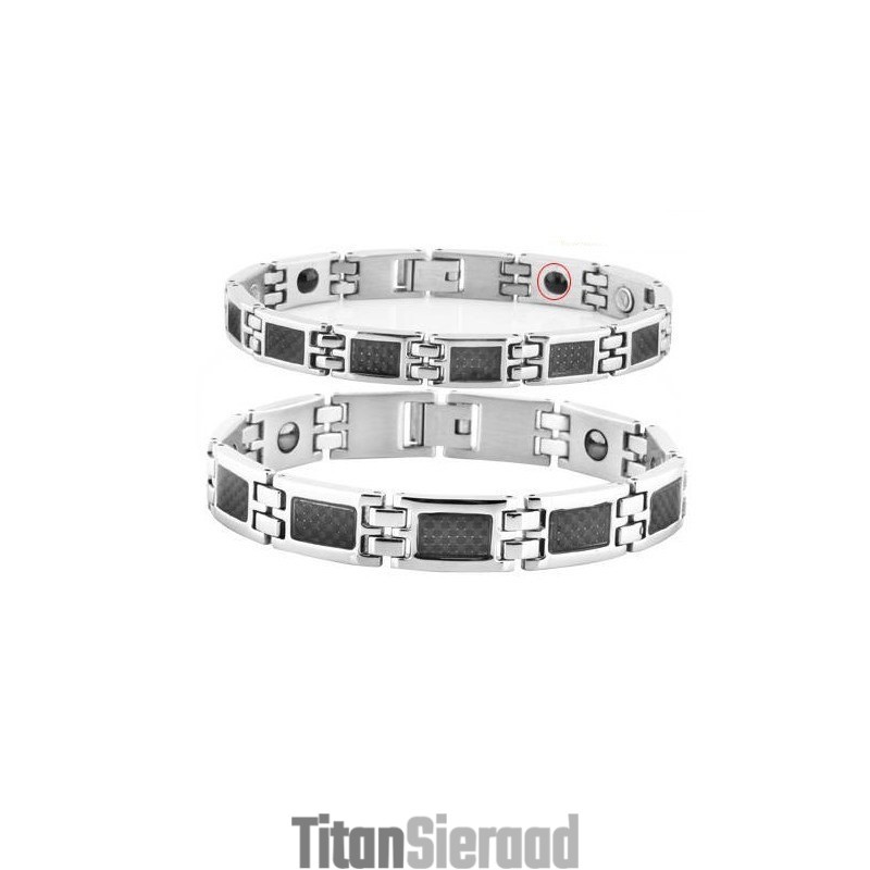 De Koningin Van De Kwaliteit, Gezondheid, Titanium Magneetarmband Voor Geliefden Met Diamant De Koningin Van De Kwaliteit, Gezondheid, Titanium Magneetarmband Voor Geliefden Met Diamant