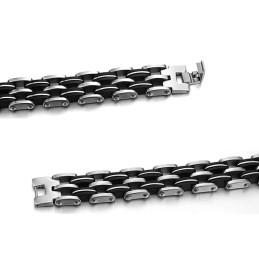 Kwaliteit En Kwantiteit Gegarandeerde Mannelijke Titanium Siliconen Armband